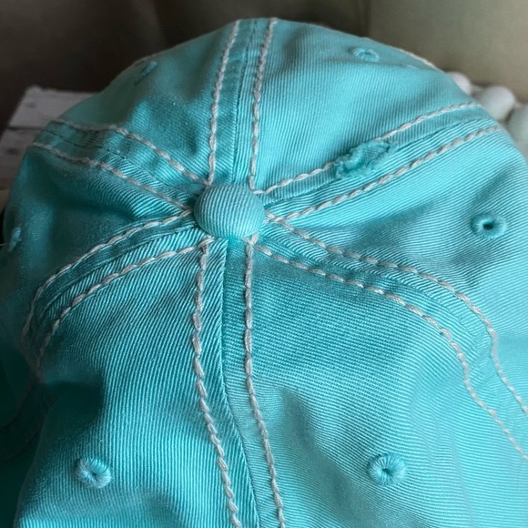 NWT Vacay All Day Hat Embroidered Distressed Ball Cap vacations ballcap - Picture 6 of 7